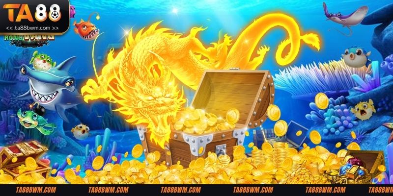 Bắn cá Rồng Vàng đưa người chơi vào thế giới dưới đại dương