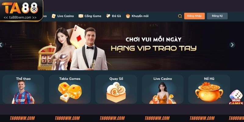 Những sứ mệnh hoạt động của nhà cái cá cược TA88