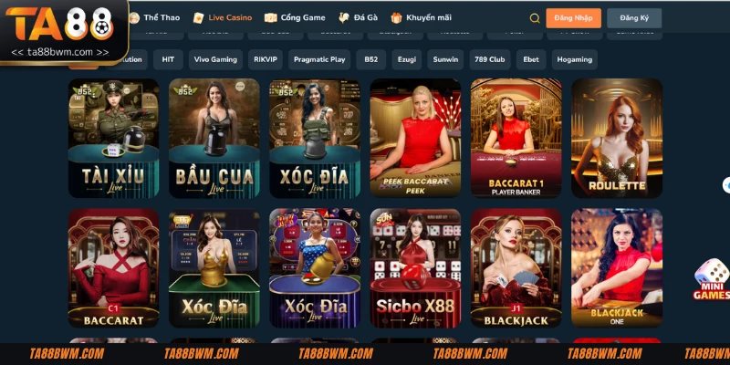 Sicbo là trò chơi đáng thử nhất trên thị trường của casino Ta88